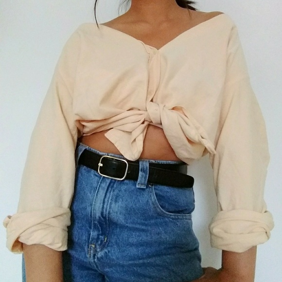 Bass Peach Button Up - Picture 1 of 5